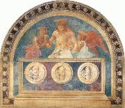 Andrea del Castagno Christ in the Sepulchre with Two Angels painting